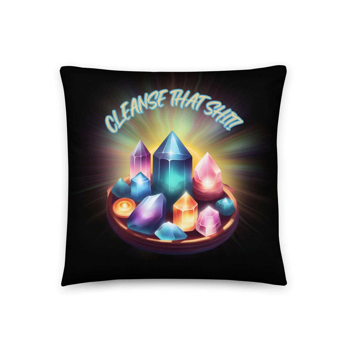 Cleanse That Shit Basic Pillow