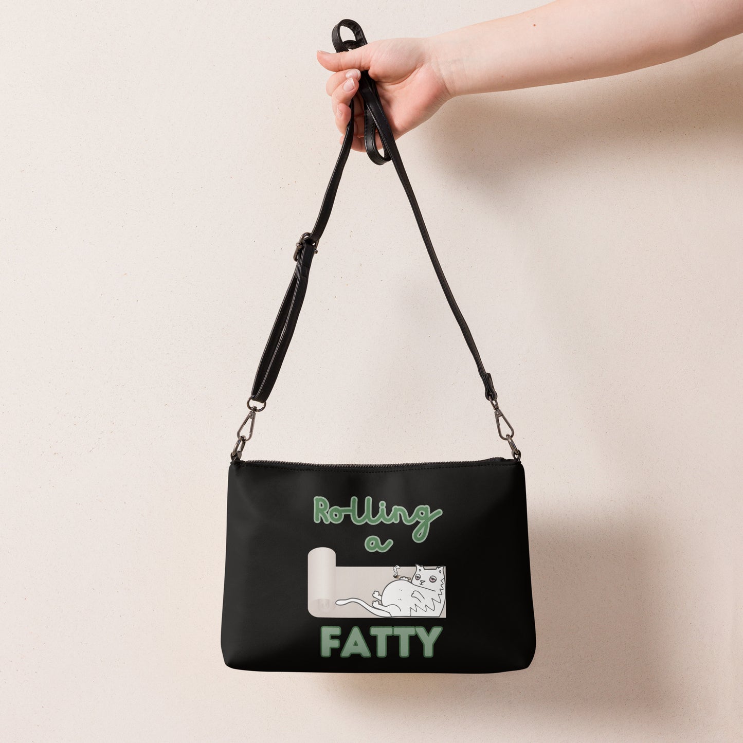 Rolling A Fatty Crossbody bag