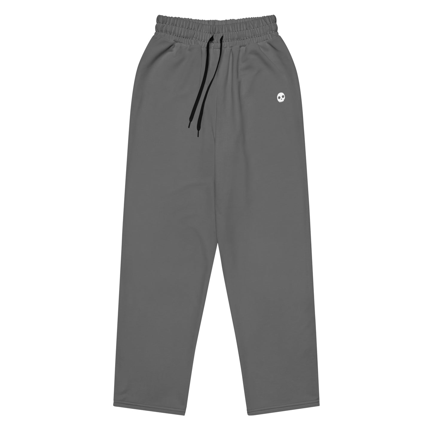 Hematite Wide-leg joggers