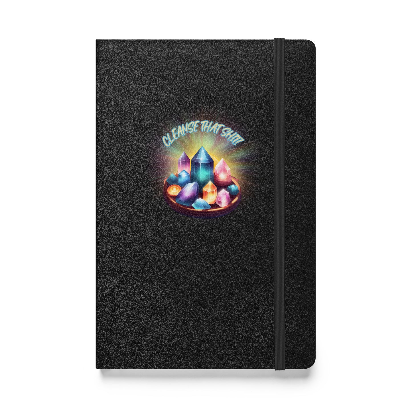 Cleanse That Shit Hardcover bound notebook