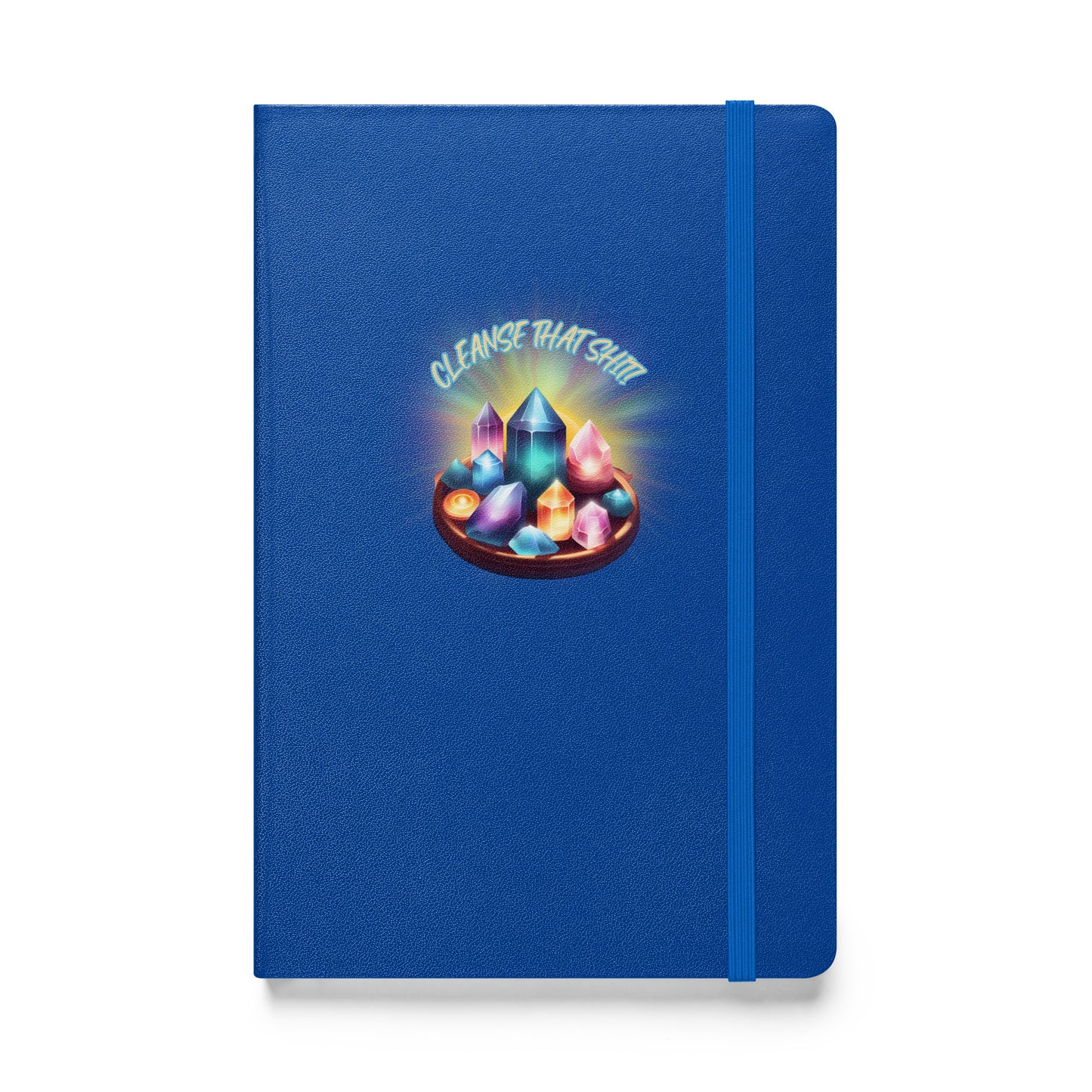 Cleanse That Shit Hardcover bound notebook