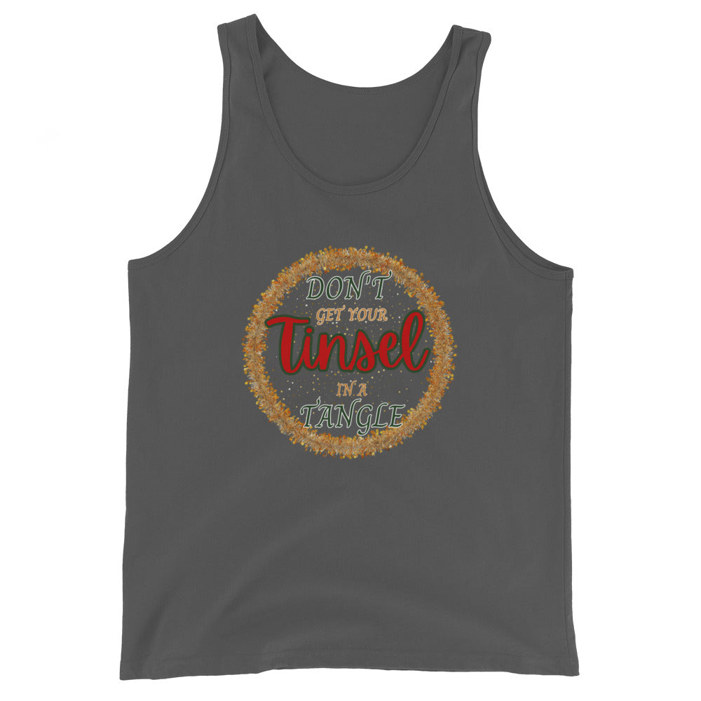 Don't Get Your Tinsel In A Tangle Tank Top