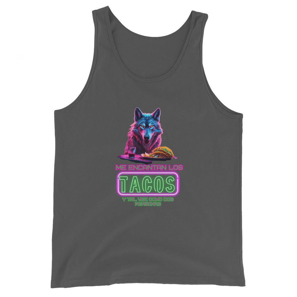 Me Encantan Los Tacos Y Tal Vez Como Dos Personas Tank Top
