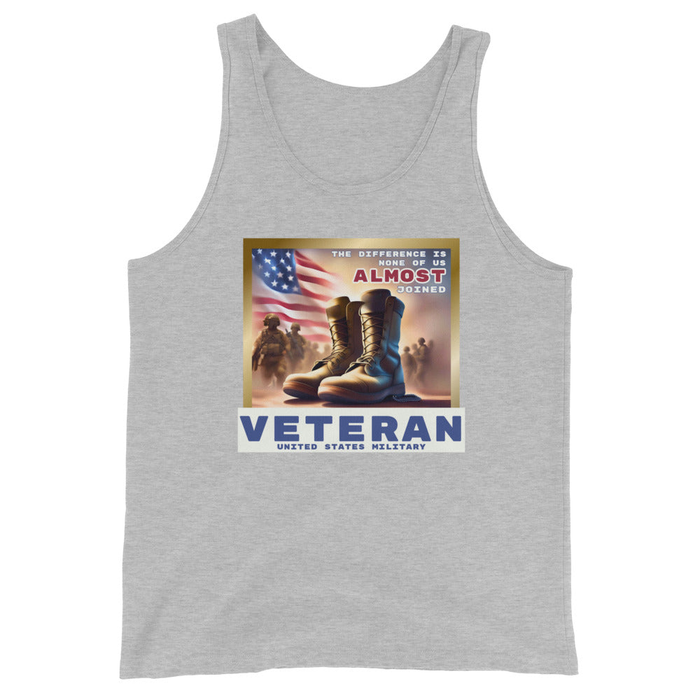 The Difference Is None Of Us Almost Joined Tank Top