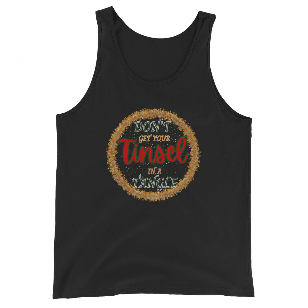 Don't Get Your Tinsel In A Tangle Tank Top