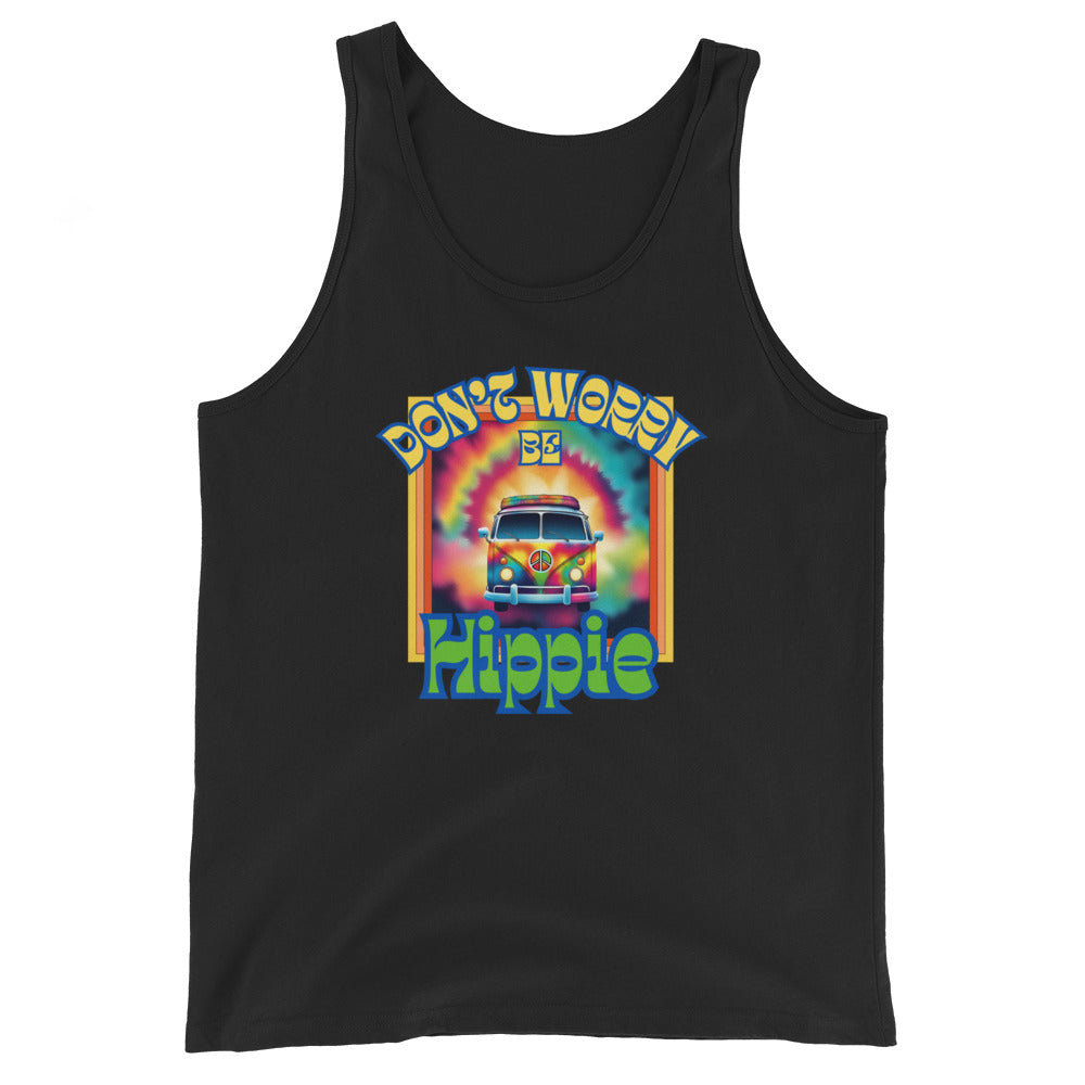 Don't Worry Be Hippie Tank Top