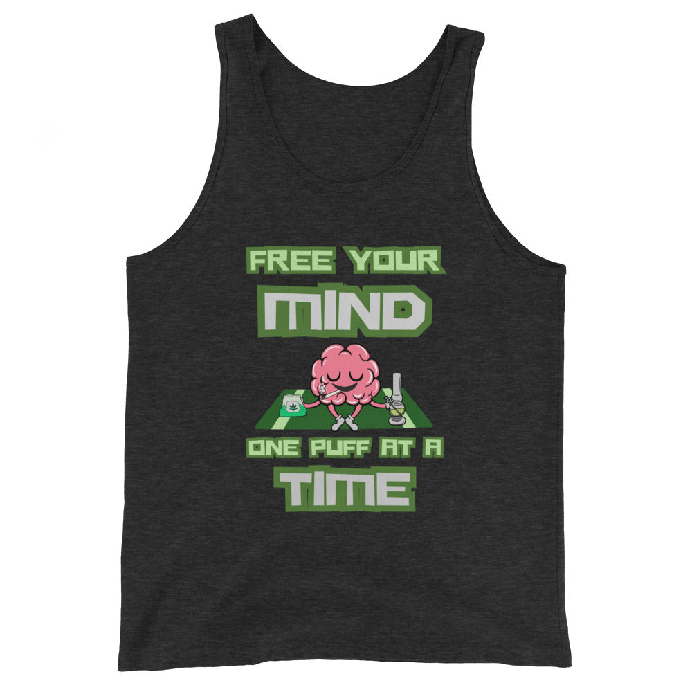 Free Your Mind One Puff At A Time Tank Top