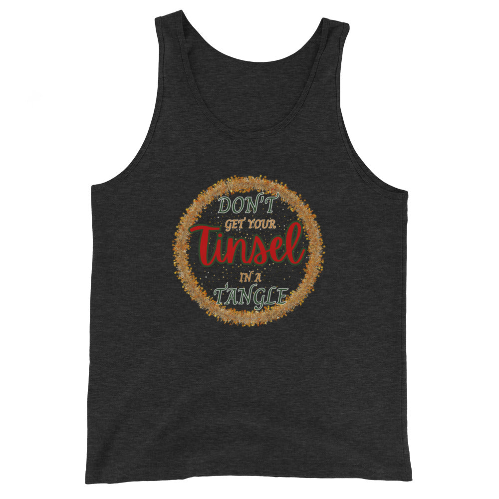 Don't Get Your Tinsel In A Tangle Tank Top