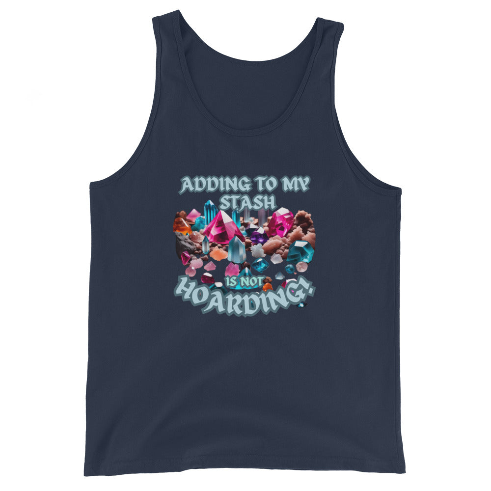 Adding To My Stash Is Not Hoarding Tank Top