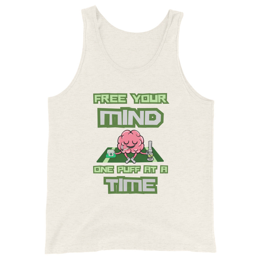 Free Your Mind One Puff At A Time Tank Top