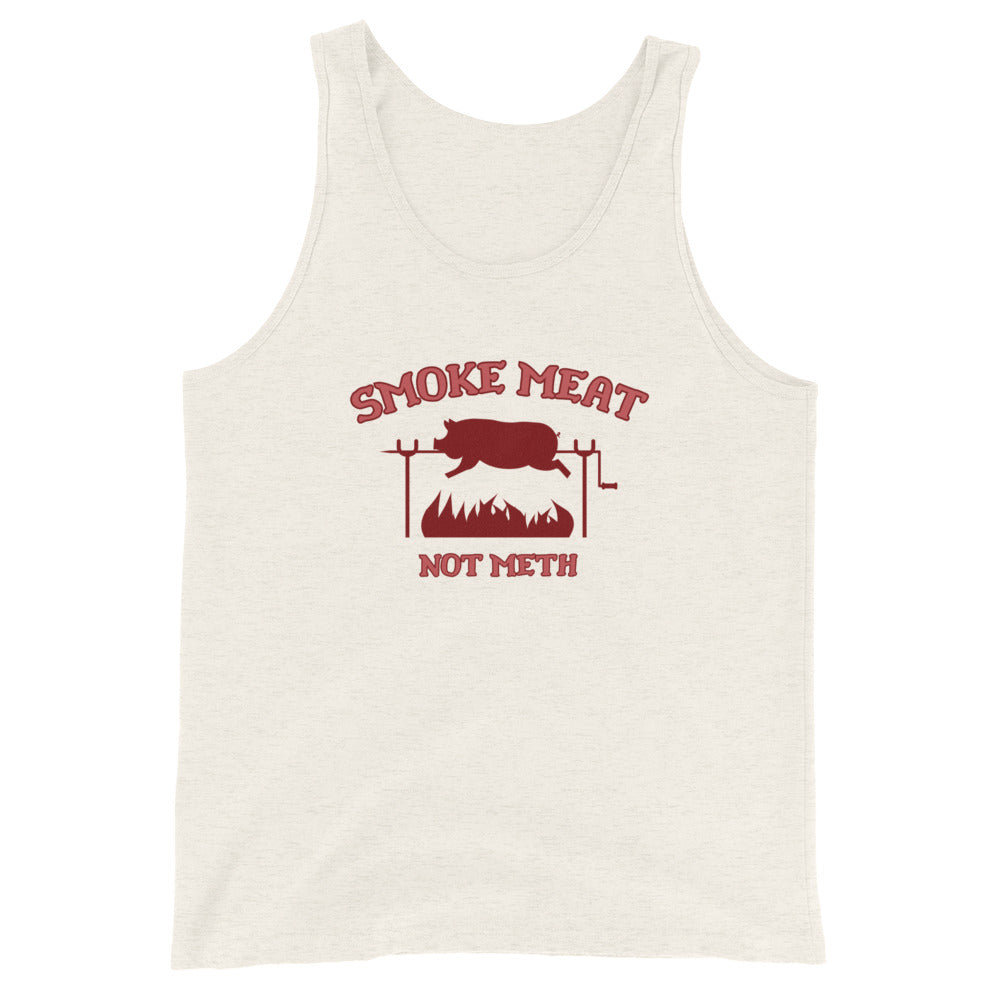 Smoke Meat Not Meth Tank Top