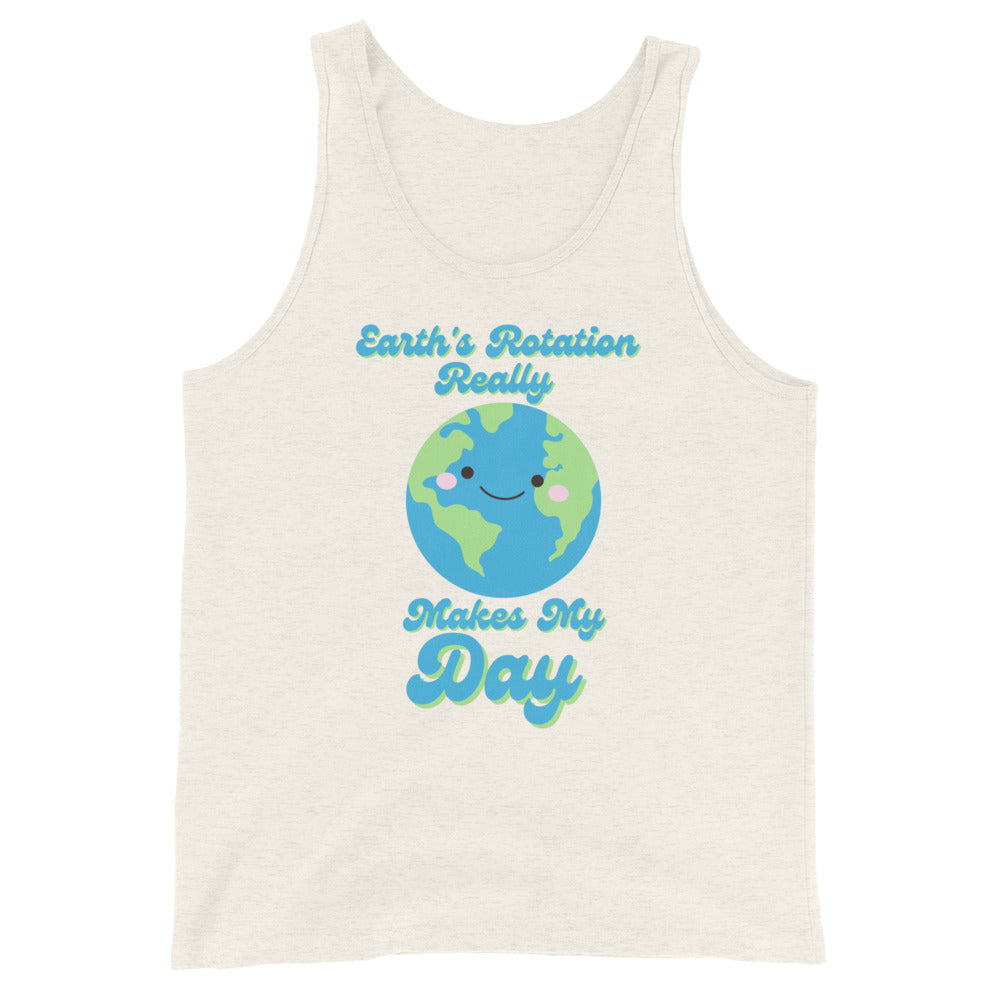 Earth's Rotation Really Makes My Day Tank