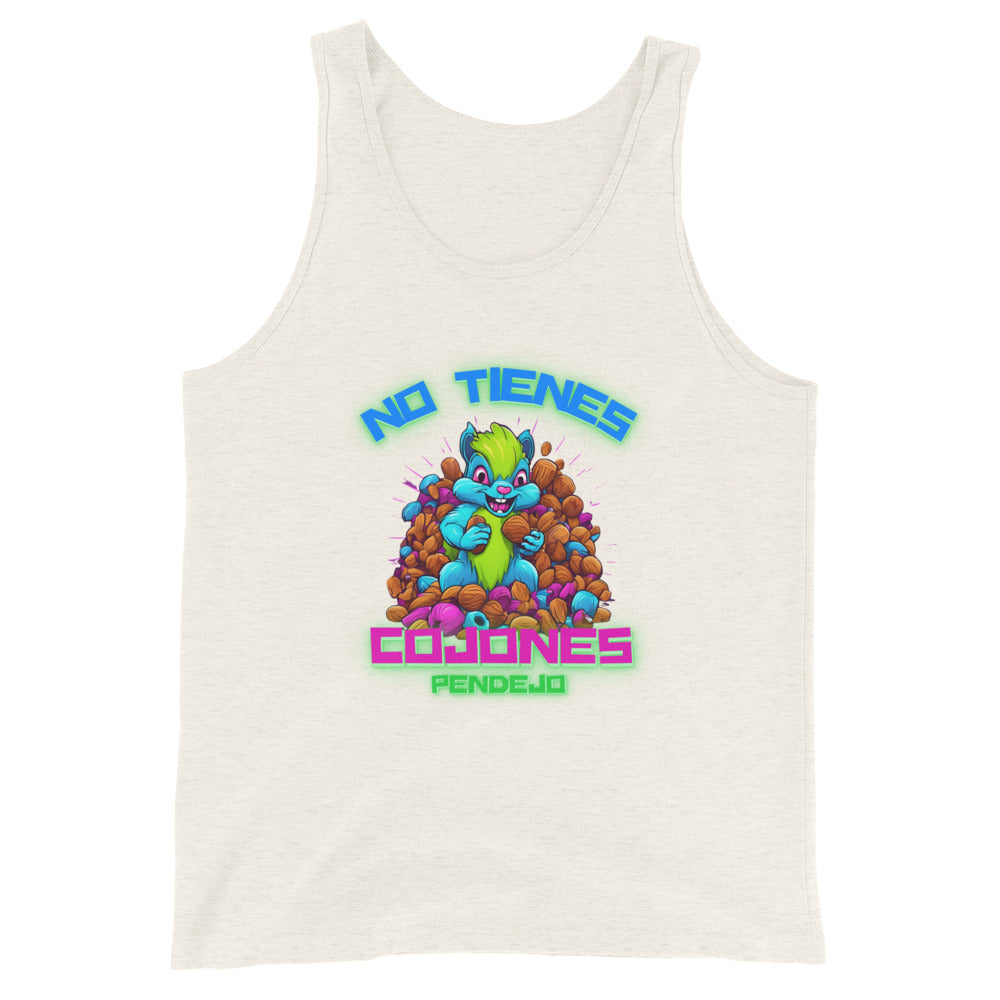 No Tienes Cojones Pendejo Tank Top