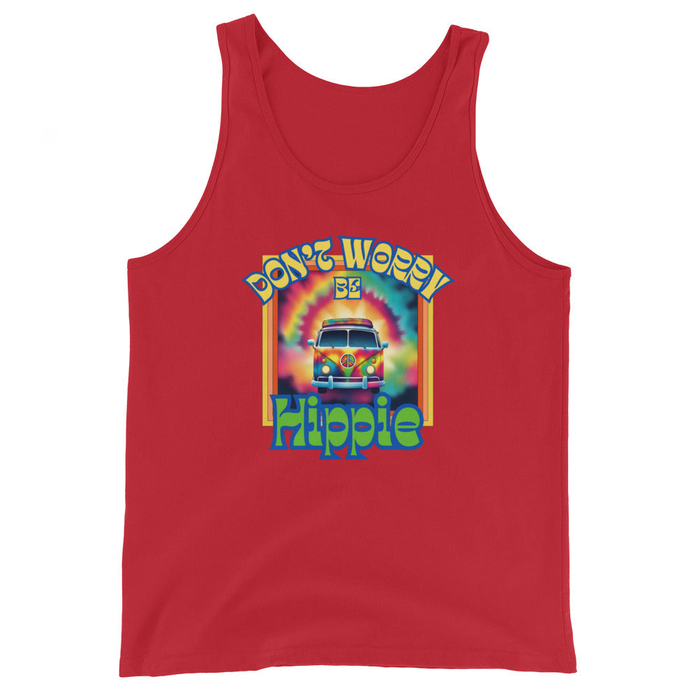 Don't Worry Be Hippie Tank Top