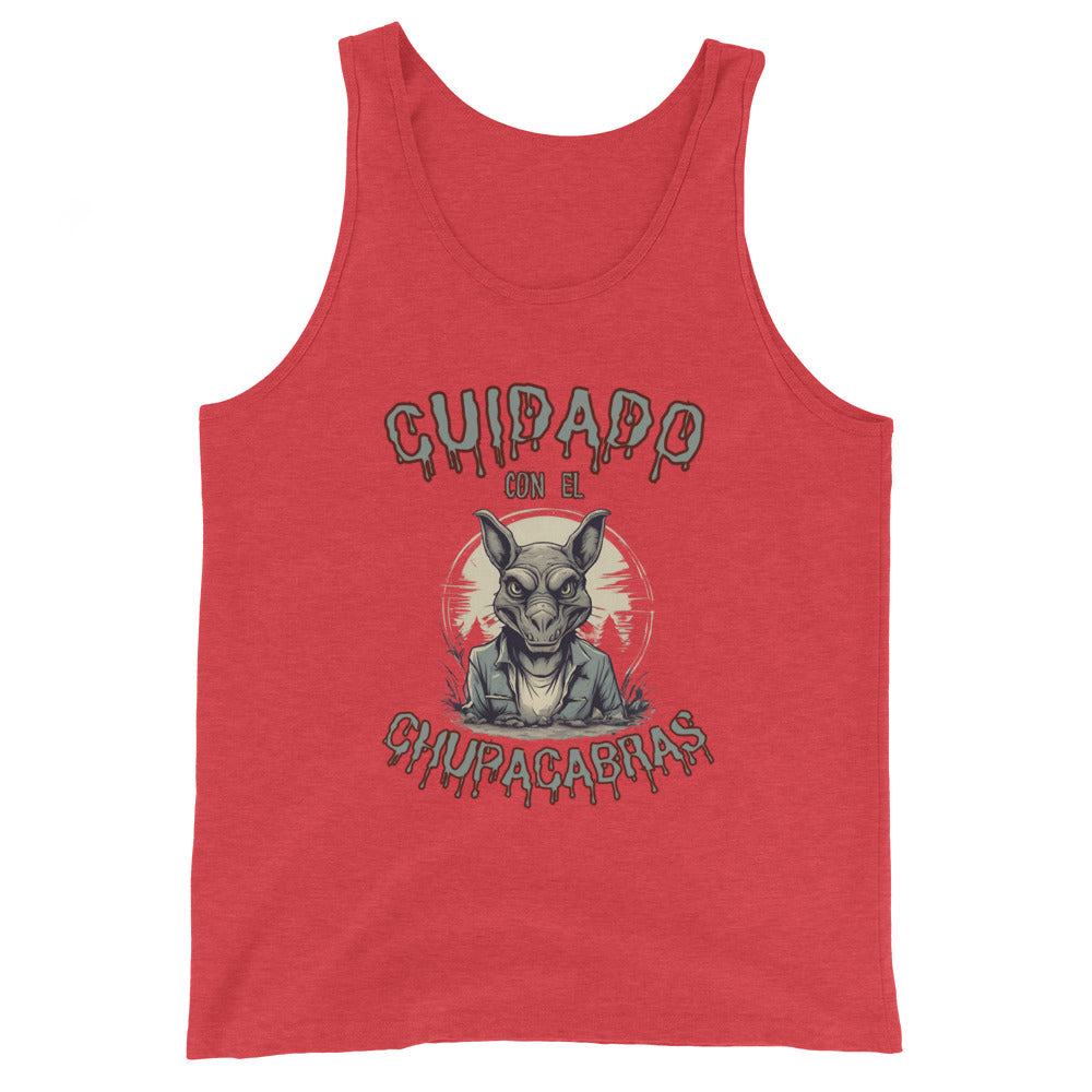 Cuidado Con El Chupacabras Tank Top
