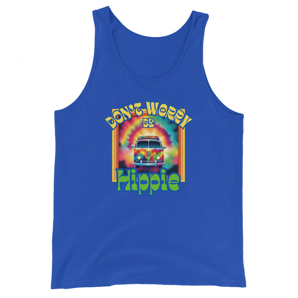 Don't Worry Be Hippie Tank Top