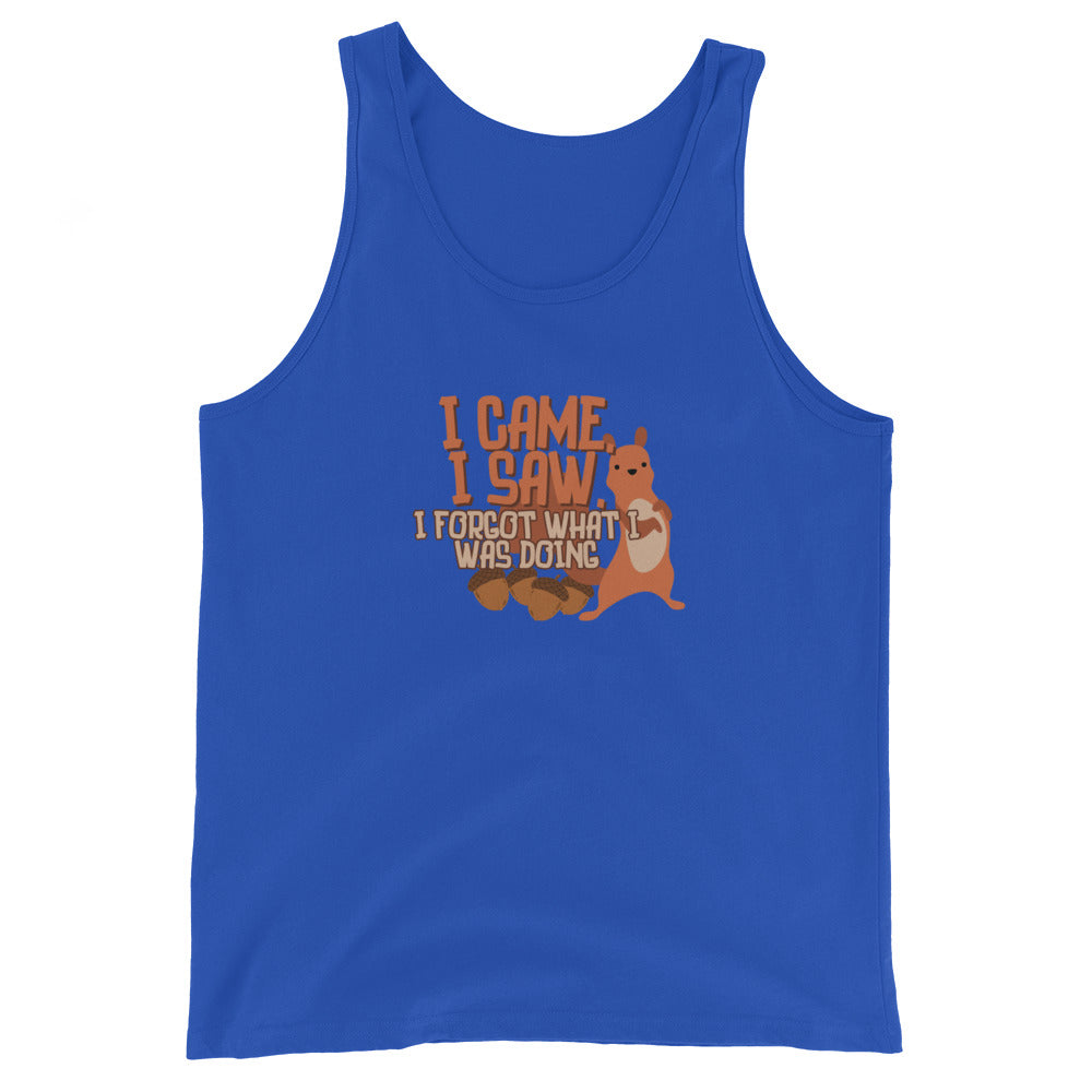 I Came, I Saw, I Forgot What I Was Doing Tank Top