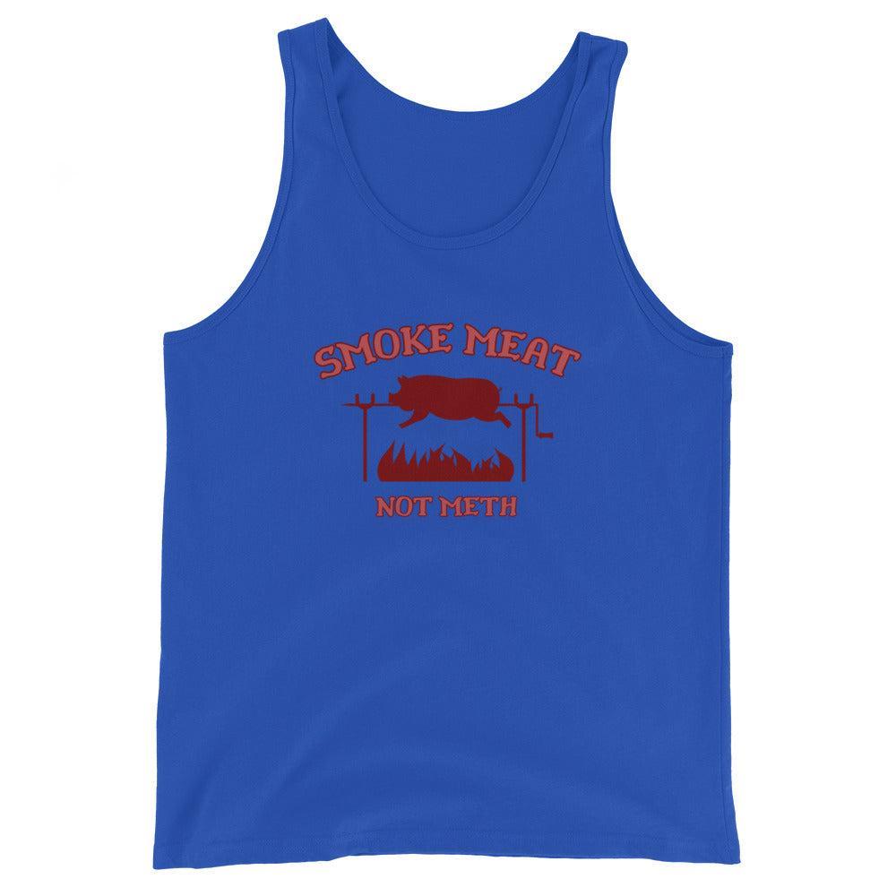 Smoke Meat Not Meth Tank Top