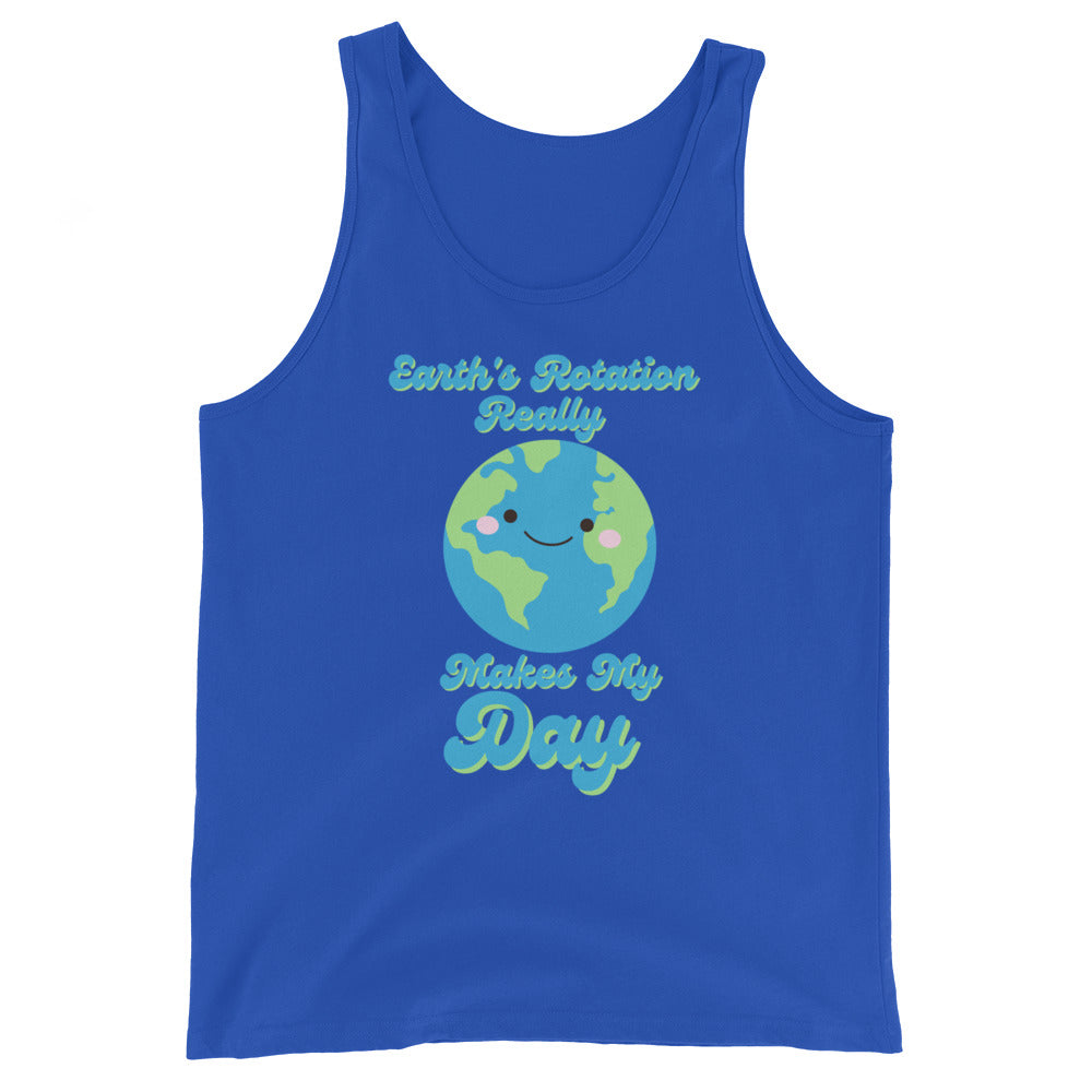 Earth's Rotation Really Makes My Day Tank