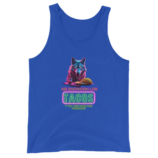 Me Encantan Los Tacos Y Tal Vez Como Dos Personas Tank Top