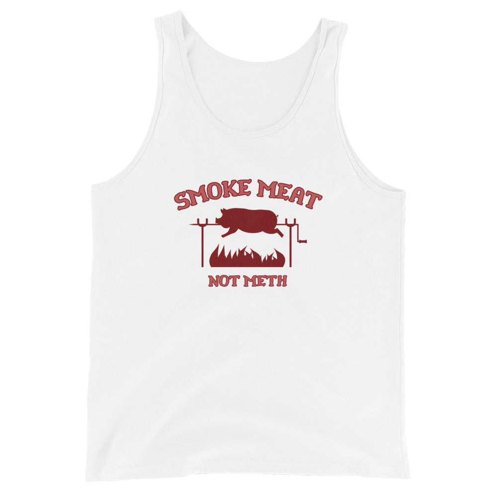 Smoke Meat Not Meth Tank Top
