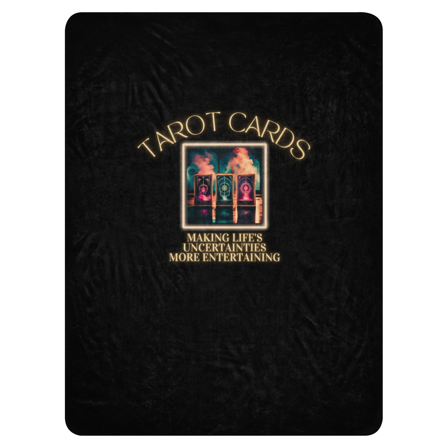 Tarot Cards Making Life’s Uncertainties More Entertaining Sherpa blanket