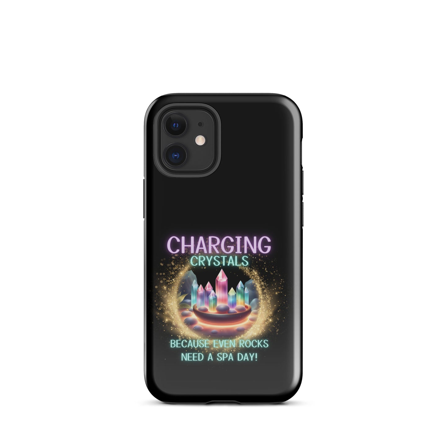 Charging Crystals Because Even Rocks Need A Spa Day Tough Case for iPhone®