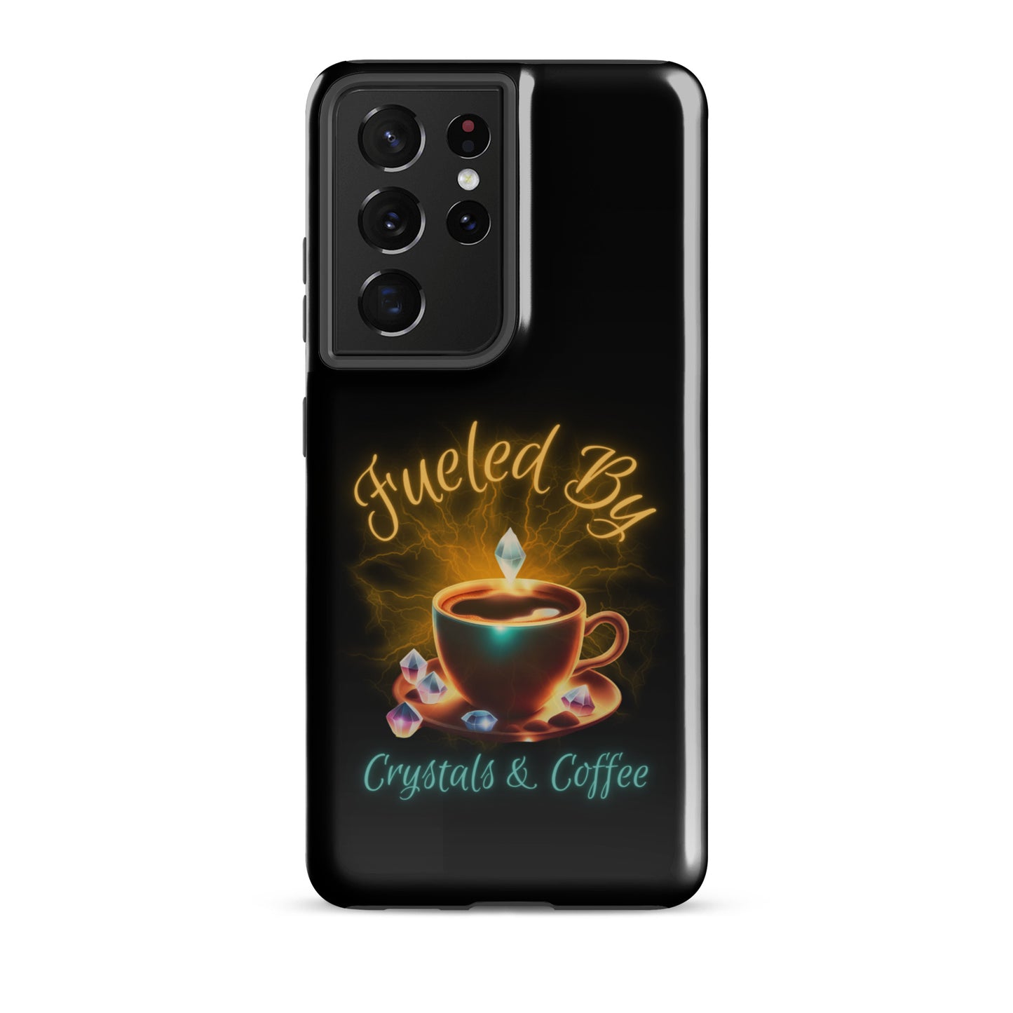 Fueled By Crystals & Coffee Tough case for Samsung®