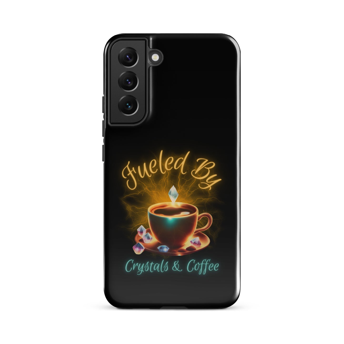Fueled By Crystals & Coffee Tough case for Samsung®