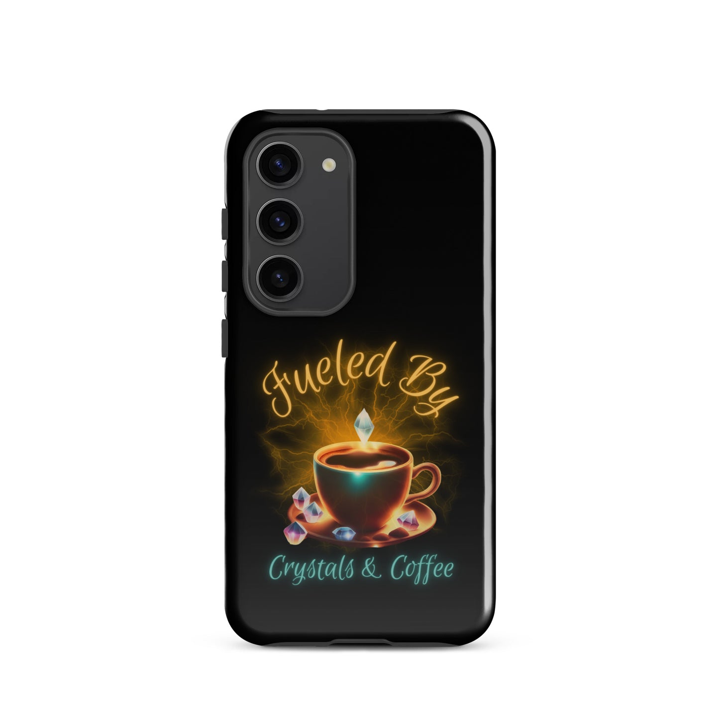 Fueled By Crystals & Coffee Tough case for Samsung®