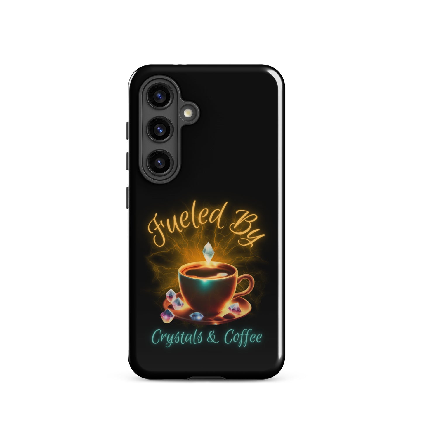 Fueled By Crystals & Coffee Tough case for Samsung®