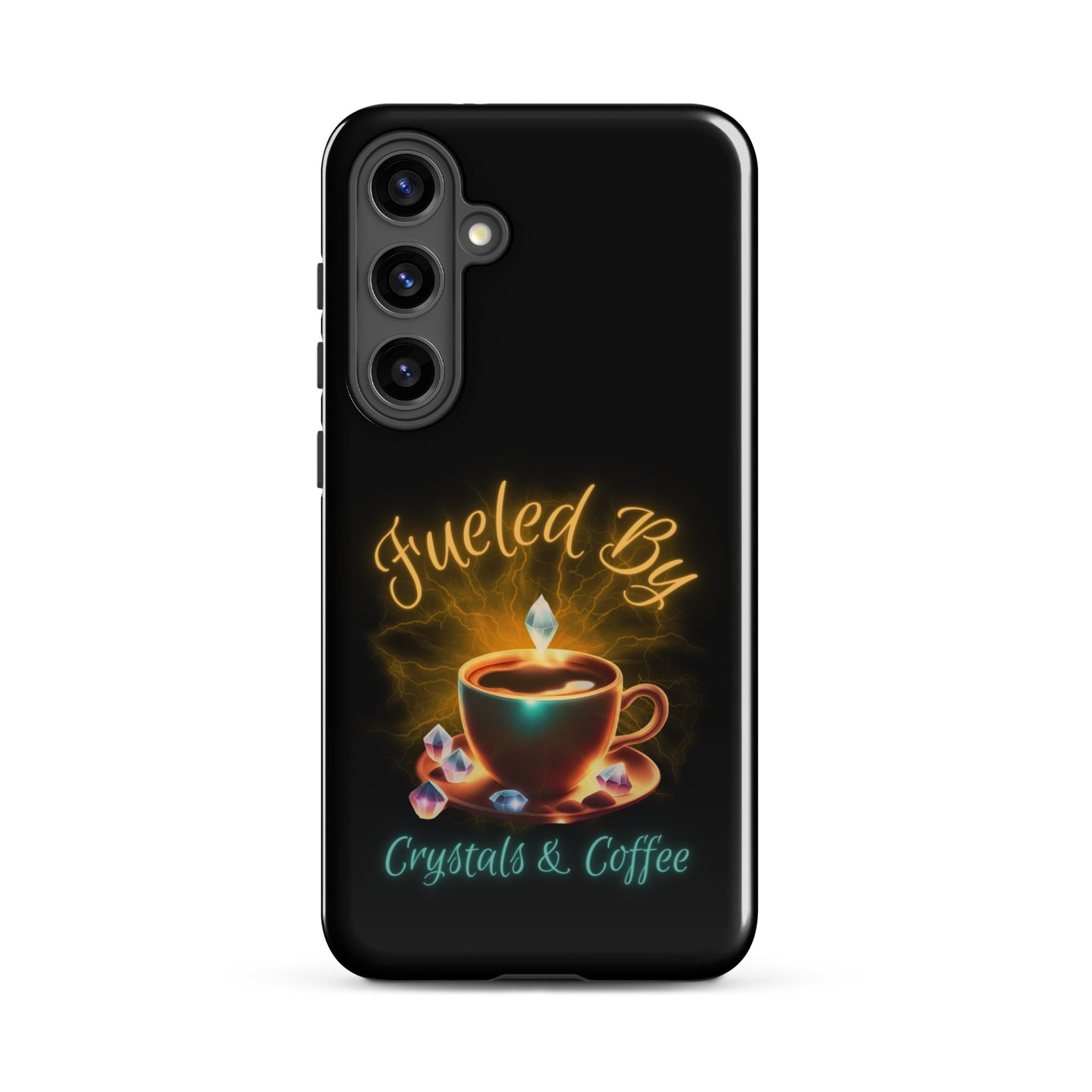 Fueled By Crystals & Coffee Tough case for Samsung®