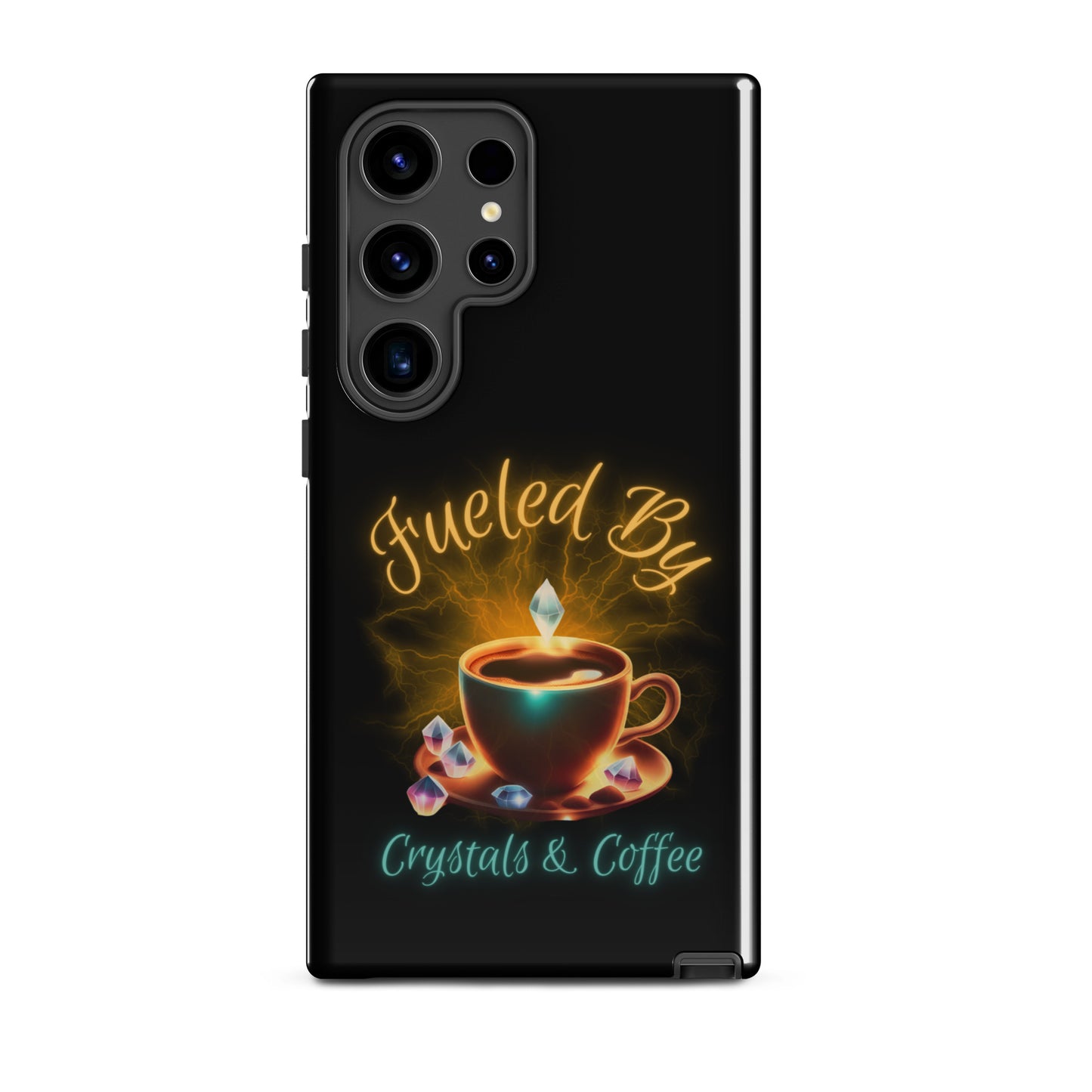 Fueled By Crystals & Coffee Tough case for Samsung®
