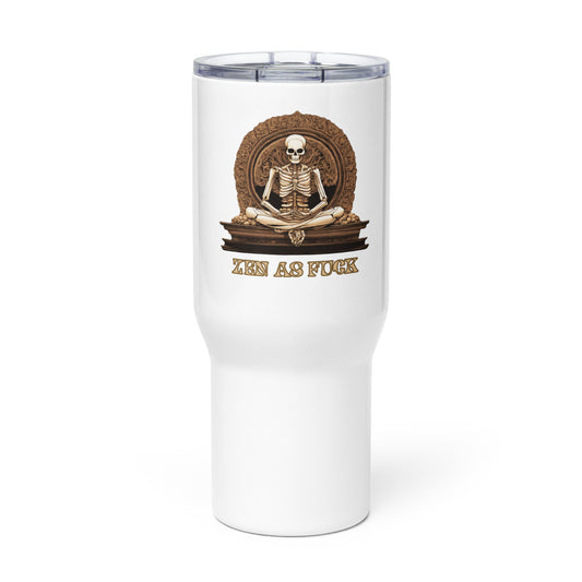 Zen As Fuck Travel mug with a handle