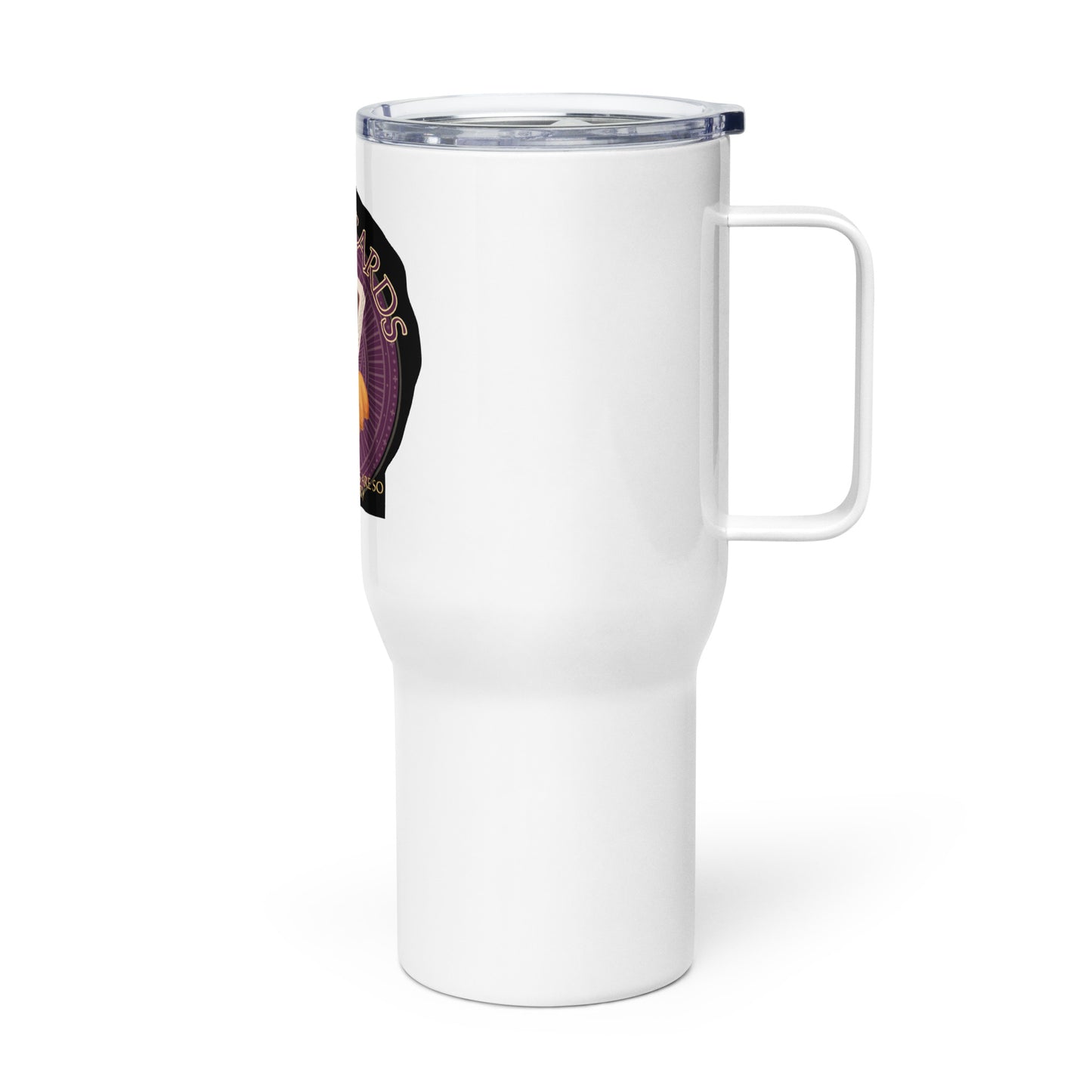 Tarot Cards Because Fortune Cookies Are So Last Century Travel mug with a handle
