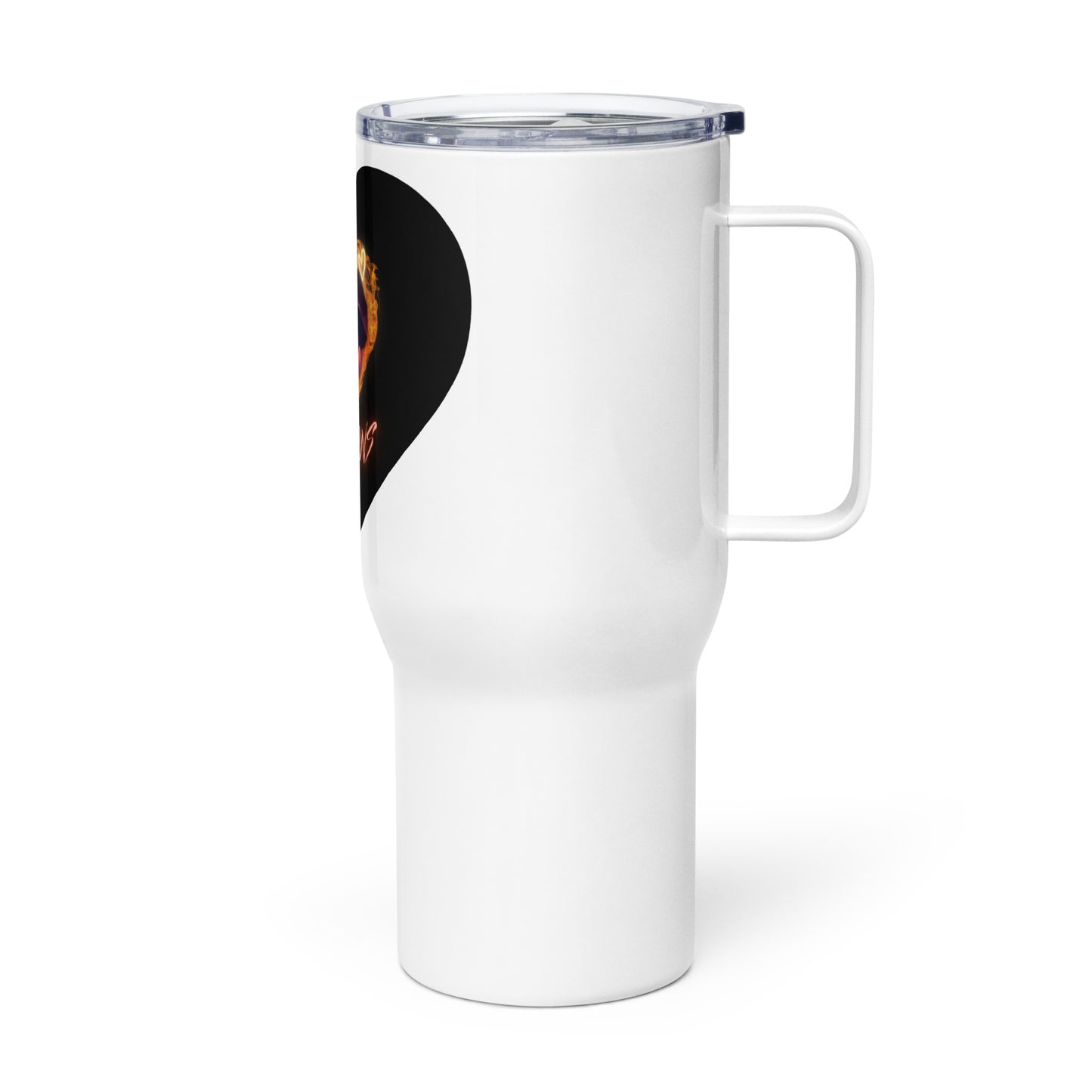 Love Me Like My Inner Demons Do Travel mug with a handle