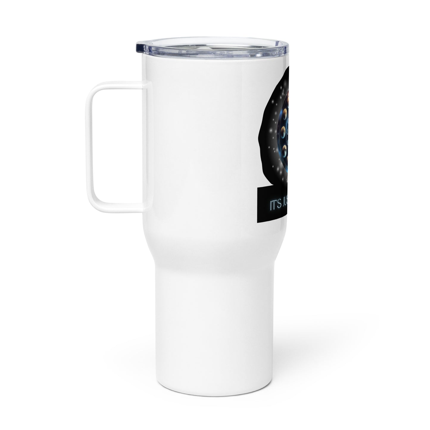 It’s Just A Phase Travel mug with a handle