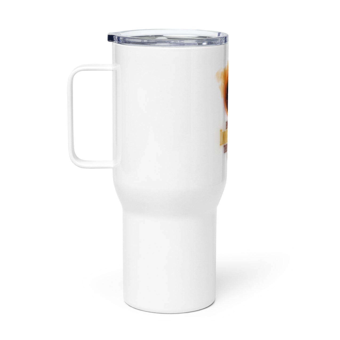Embrace Your Inner Demons They Make Great Company Travel mug with a handle