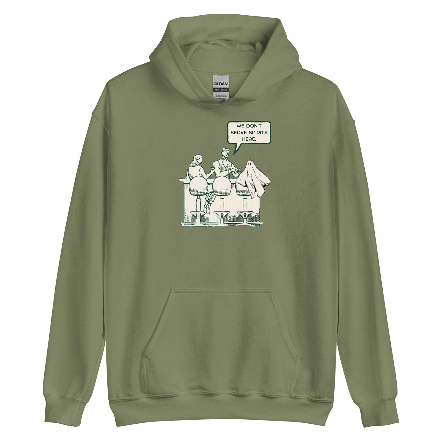 We Don't Serve Spirits Here Hoodie