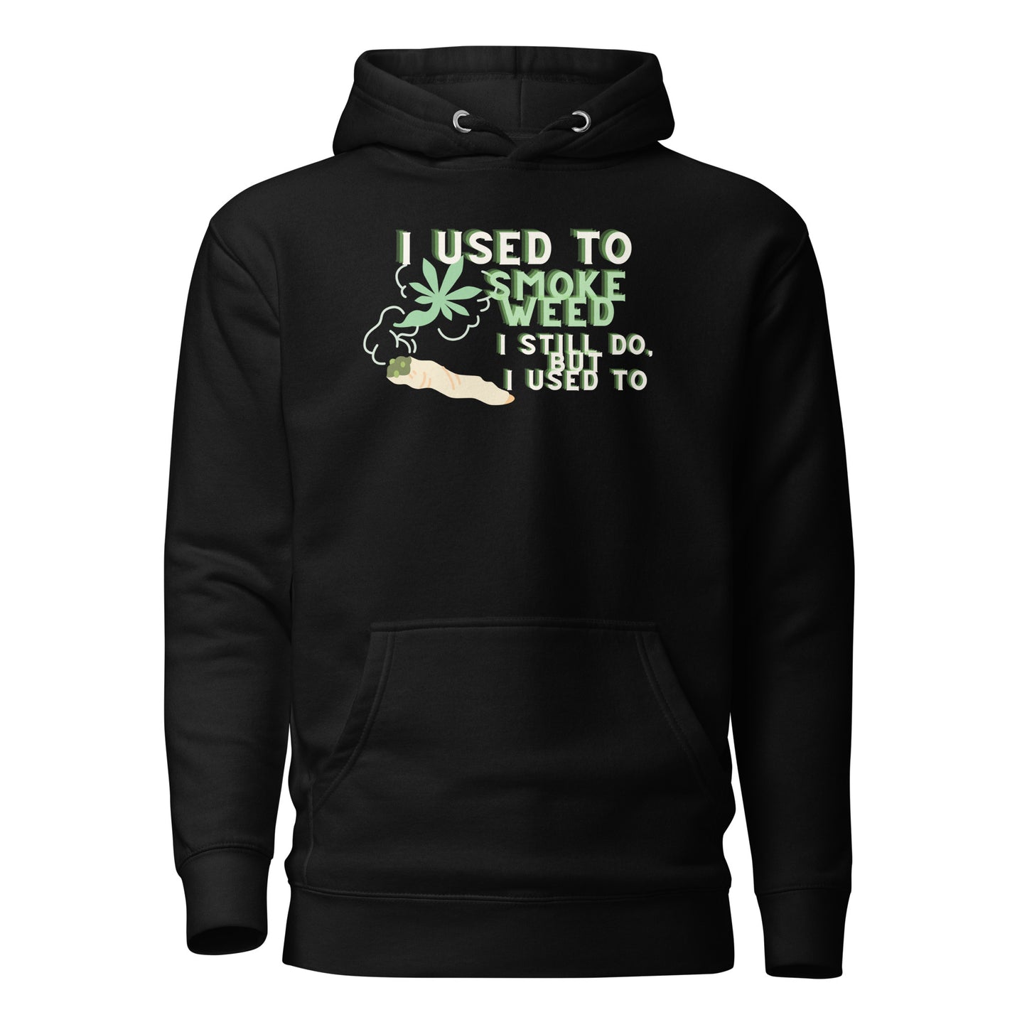I Used To Smoke Weed I Still Do But I Used To Unisex Hoodie