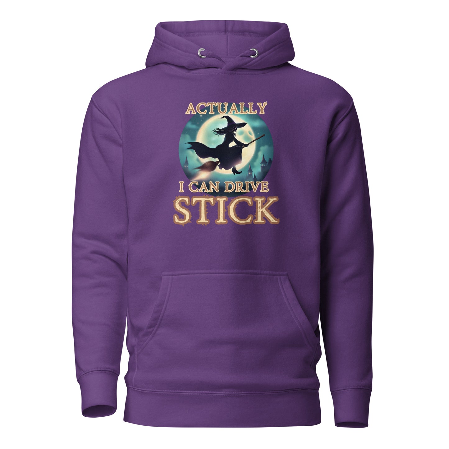 Actually I Can Drive Stick Unisex Hoodie