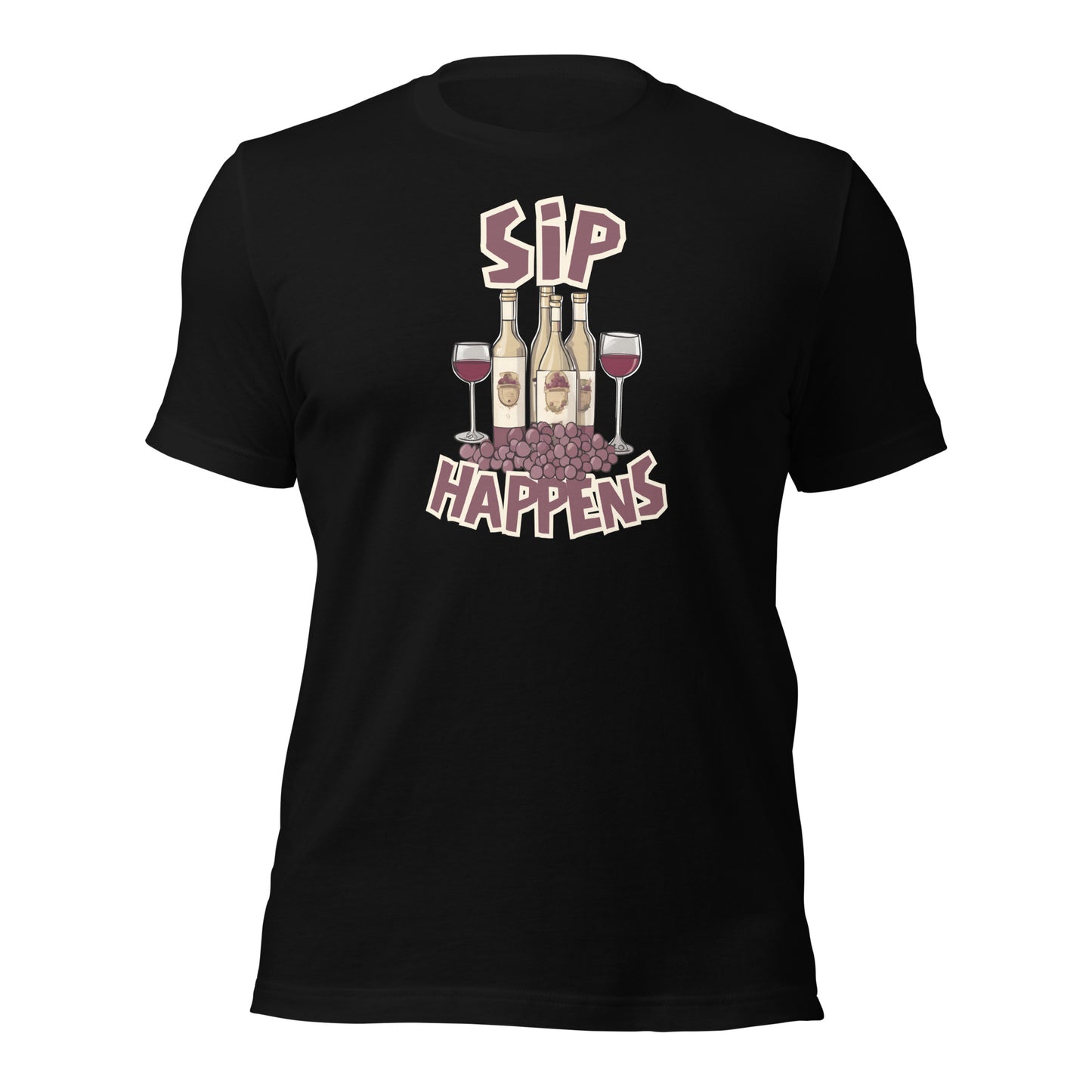 Sip Happens Unisex t-shirt