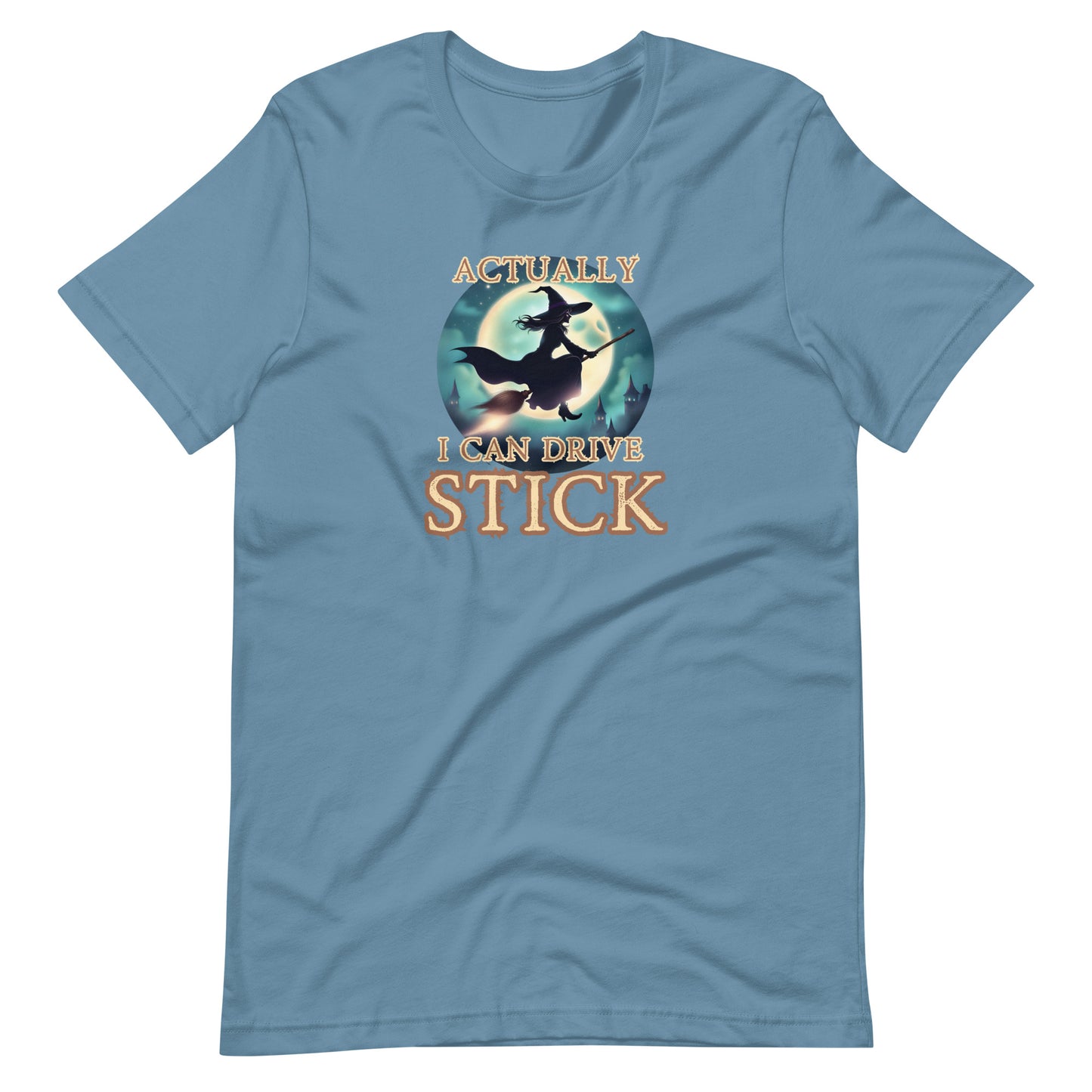 Actually I Can Drive Stick Unisex t-shirt