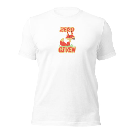 Zero Fox Given
