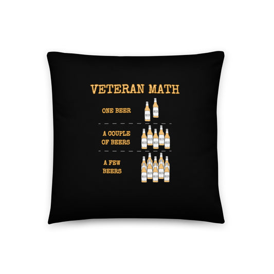 Veteran Math Basic Pillow