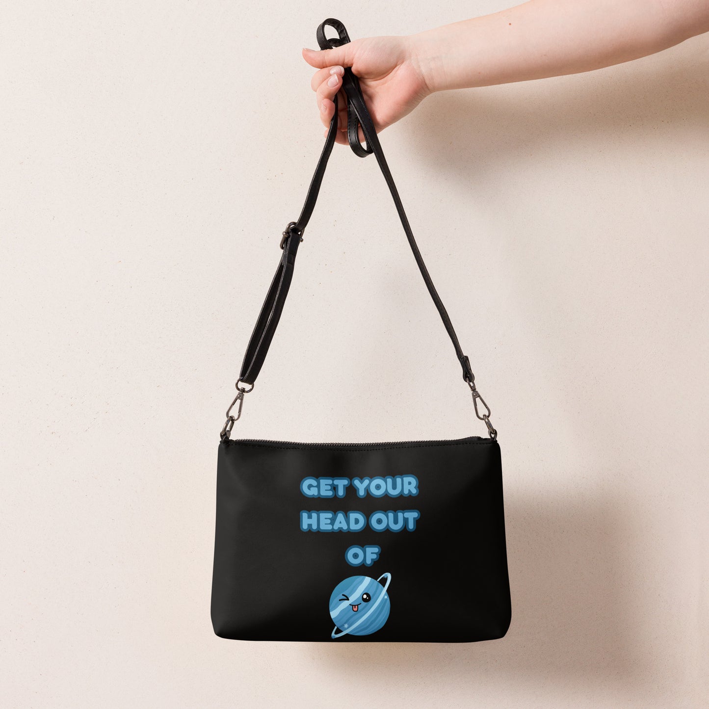 Get Your Head Out Of Uranus Crossbody bag