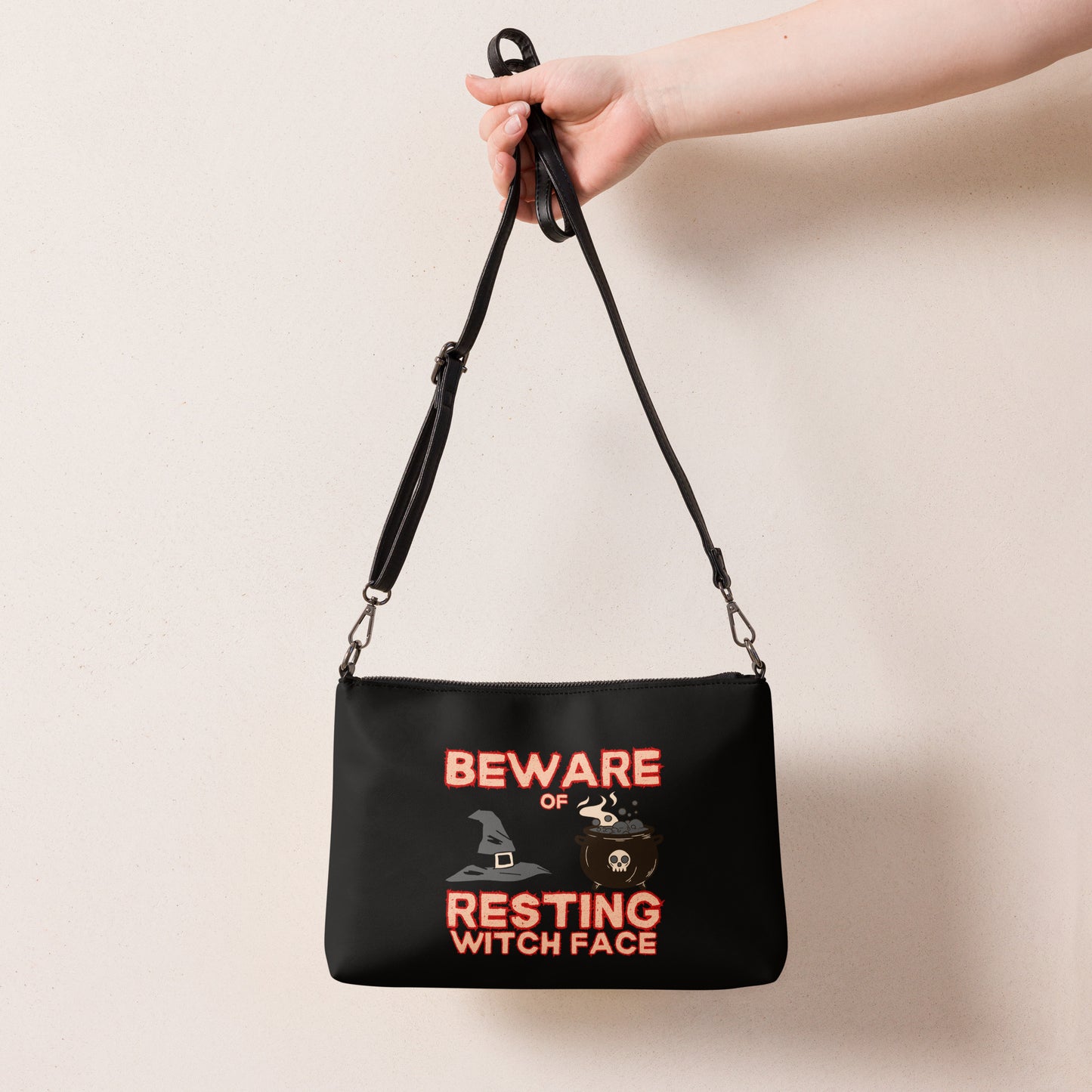 Beware Of Resting Witch Face Crossbody bag