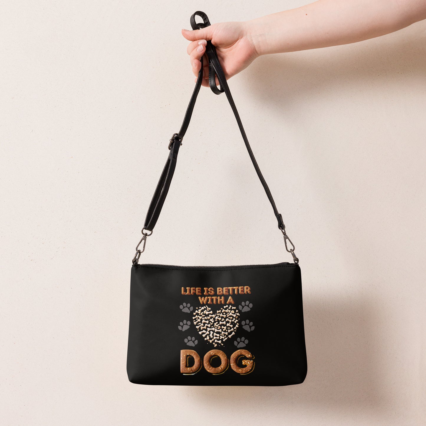 Life Is Better With A Dog Crossbody bag