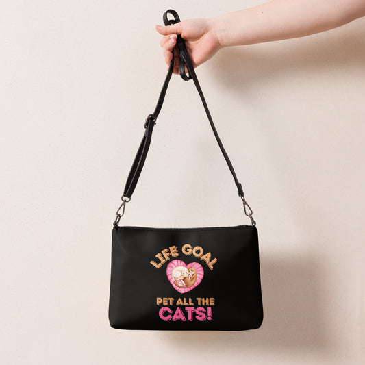 Life Goal Pet All The Cats Crossbody bag