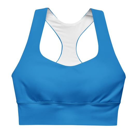 Sapphire Longline Sports Bra